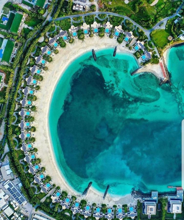Nurai Island, Saadiyat Hotel Абу Даби Екстериор снимка Aerial view of the resort
